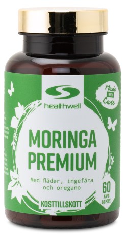 Pienoiskuva Healthwell Moringa Premium, 60 kapselia