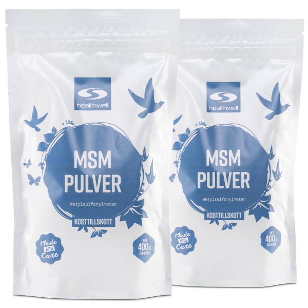 Healthwell MSM-jauhe, 800 g