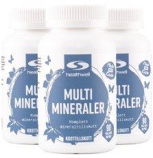 Pienoiskuva Healthwell Multimineraali, 270 kapselia