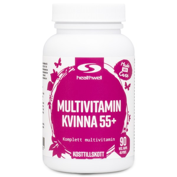 Multivitamiini Naiset 55+, 90 kapselia