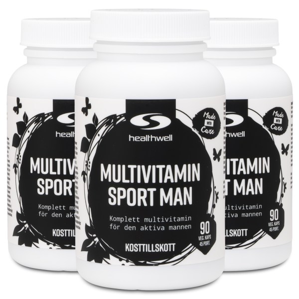 Healthwell Miesten Urheilu Moni, 270 kapselia