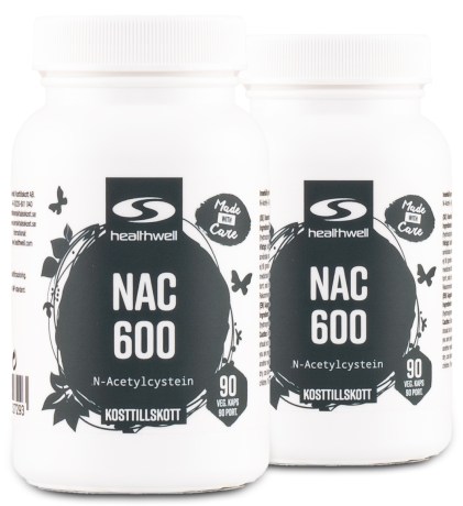 Pienoiskuva Healthwell NAC 600, 180 kapselia