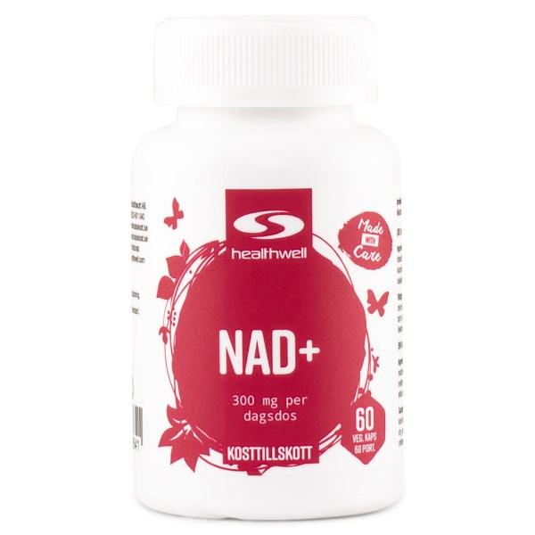 Healthwell NAD+, 60 kapselia