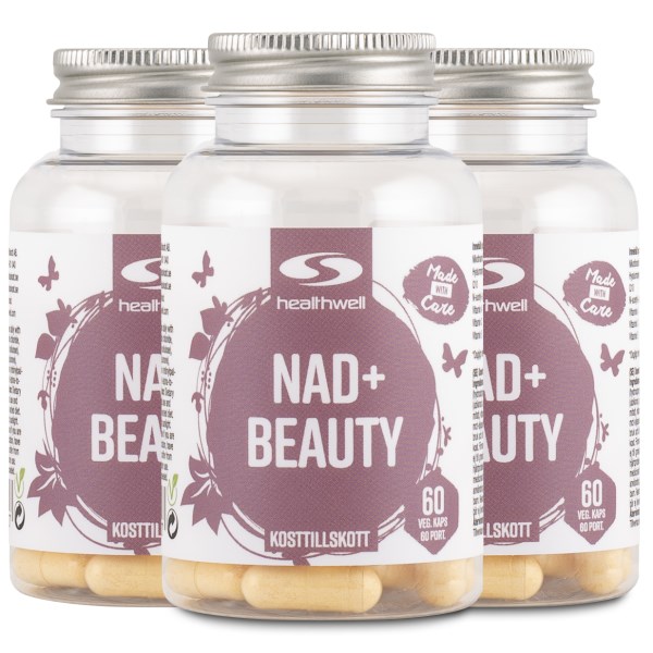 Healthwell NAD+ Q10 Beauty, 180 kapselia