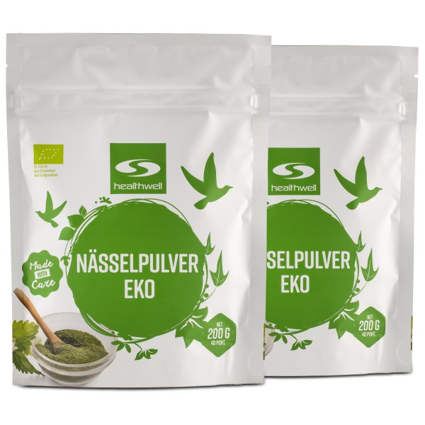 Healthwell Nokkosjauhe EKO, 400 g