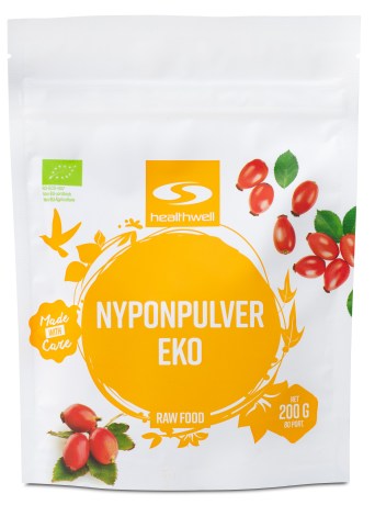 Pienoiskuva Healthwell Ruusunmarjajauhe EKO, 200 g