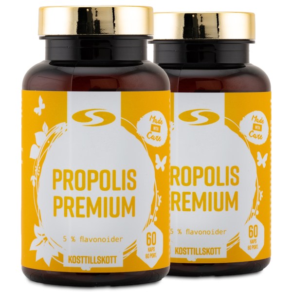 Healthwell Propolis Premium, 120 kapselia