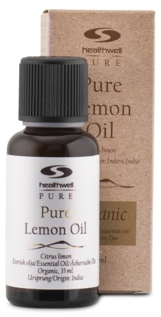 Pienoiskuva Healthwell PURE Sitruuna�ljy EKO, 33 ml