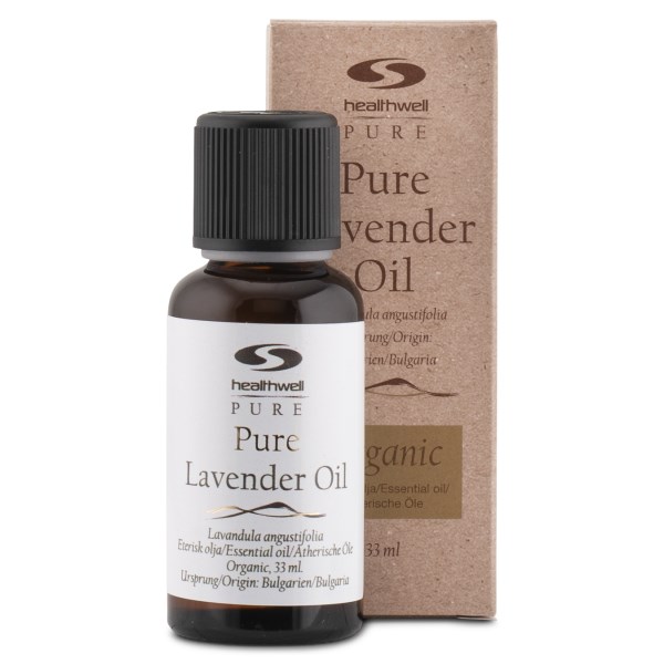 Healthwell PURE Eteerinen Laventeli Öljy, 33 ml