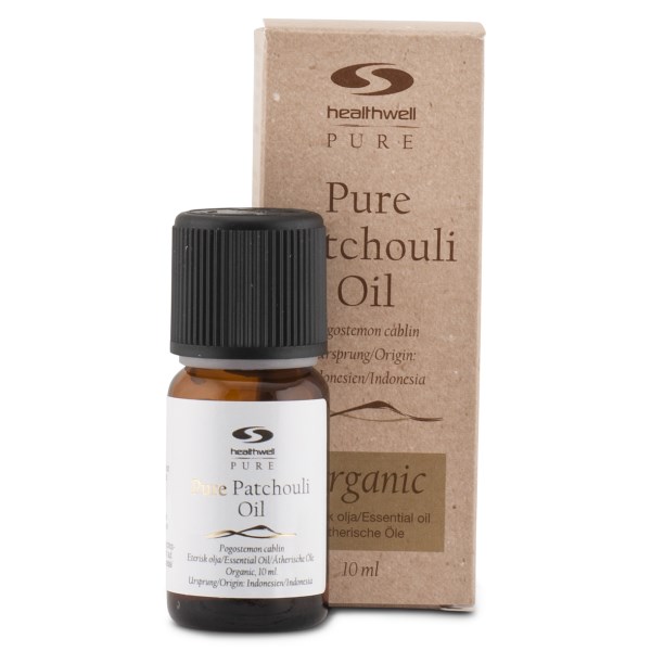 Healthwell PURE Patchouliöljy Luomu, 10 ml