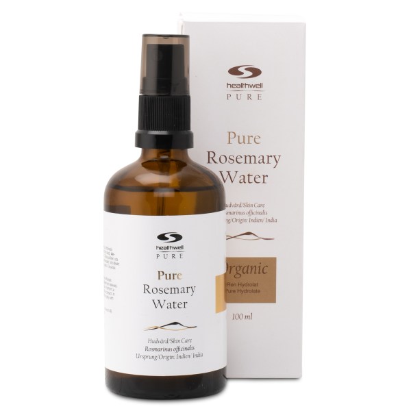 Healthwell PURE Rosmariinivesi Luomu, 100 ml