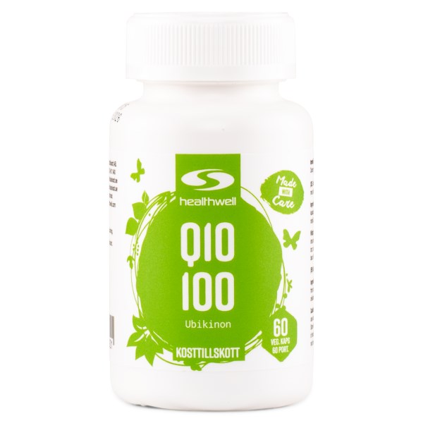 Healthwell Q10 100, 60 kapselia