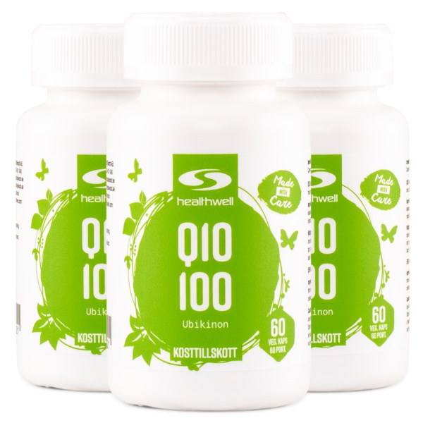 Healthwell Q10 100, 180 kapselia