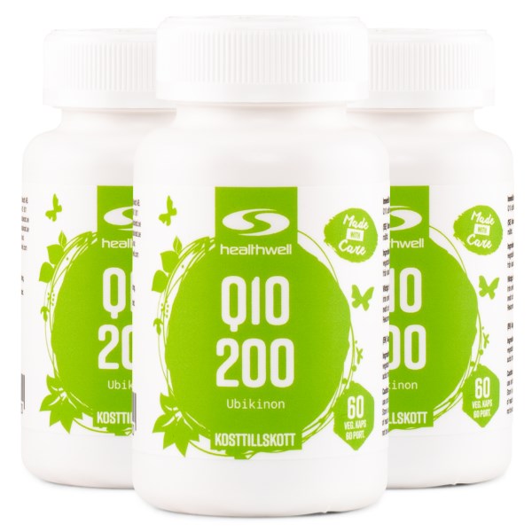 Healthwell Q10 200, 180 kapselia