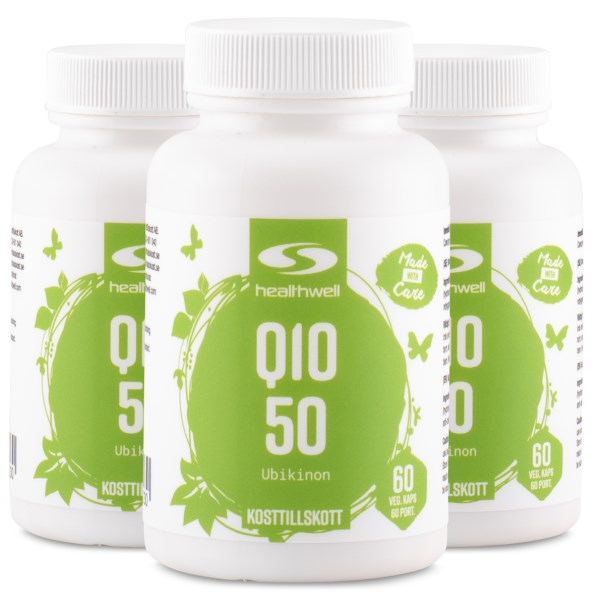 Healthwell Q10 50, 180 kapselia