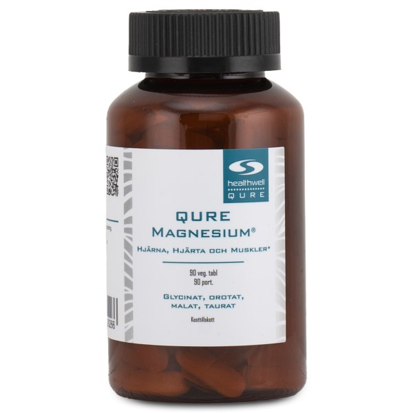 QURE Magnesium, 90 tablettia