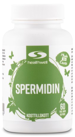 Pienoiskuva Healthwell Spermidin, 60 kapselia
