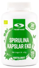 Healthwell  Spirulina Kapselit EKO