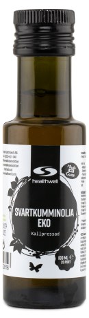 Pienoiskuva Healthwell Mustakuminansiemenljy  EKO, 100 ml