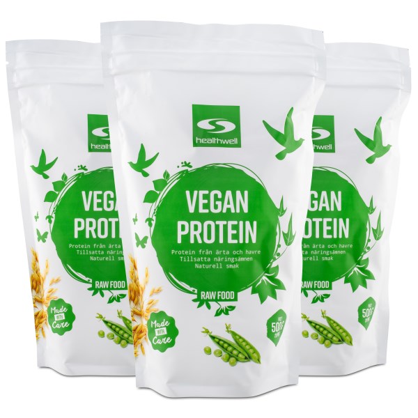 Healthwell Vegaaninen Proteiini, 1,5 kg