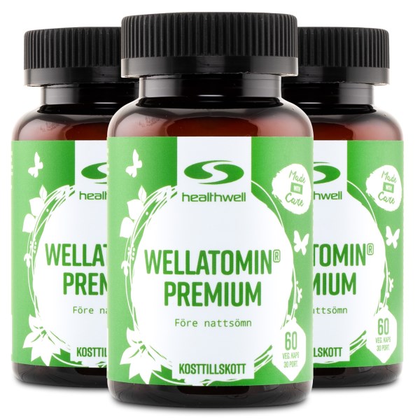 Healthwell Wellatomin Premium, 180 kapselia