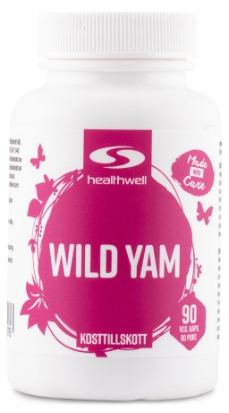 Pienoiskuva Healthwell Wild Yam, 90 kapselia