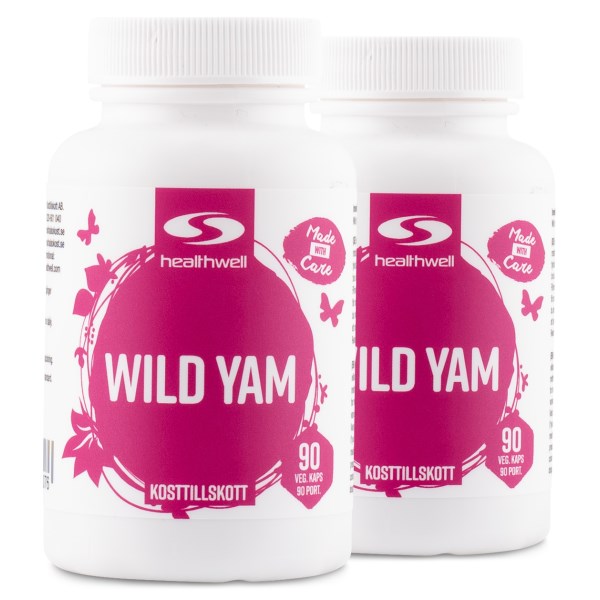 Healthwell Wild Yam, 180 kapselia