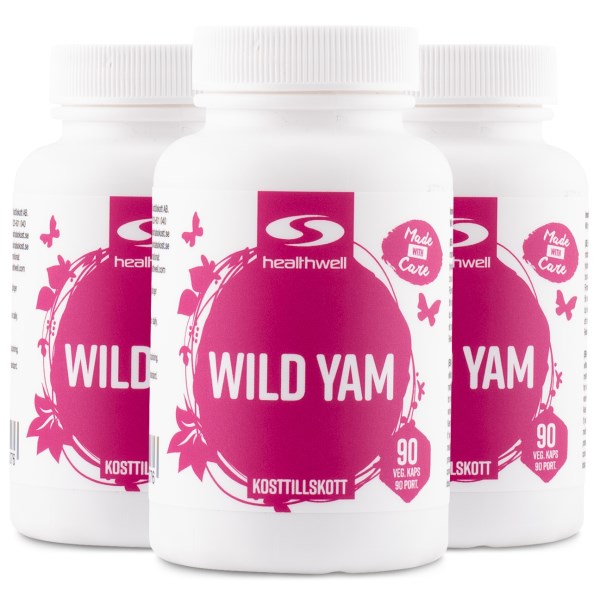 Healthwell Wild Yam, 270 kapselia