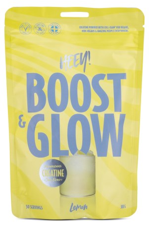 Pienoiskuva HEEY Boost & Glow, Creatine + Collagen, Sitruuna, 300 g
