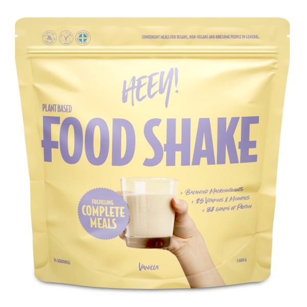 HEEY Food Shake, Vanilja, 1,4 kg