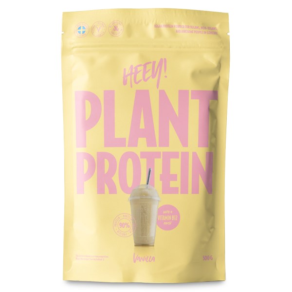 HEEY Vegan Protein, Vanilja, 500 g