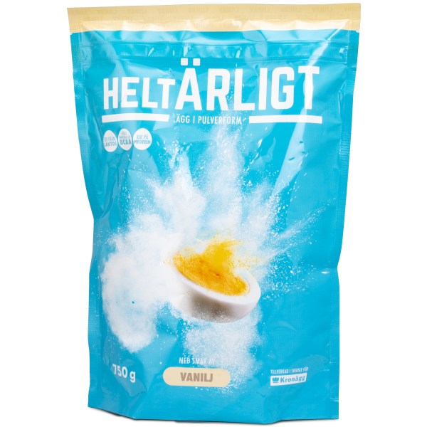 Helt Ärligt Munajauhe, Vanilja, 750 g