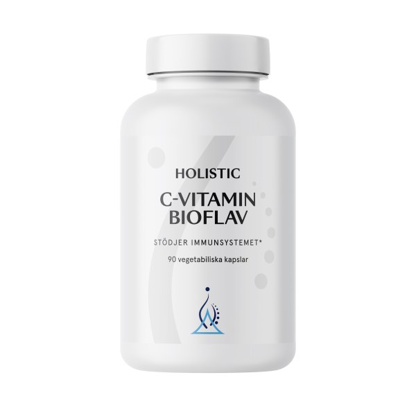 Holistic C-Vitamiini + Bioflav., 90 kapselia