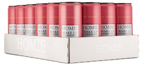 Pienoiskuva Homie Wake Up Synbiotic, Strawberry Lemonade, 24 kpl