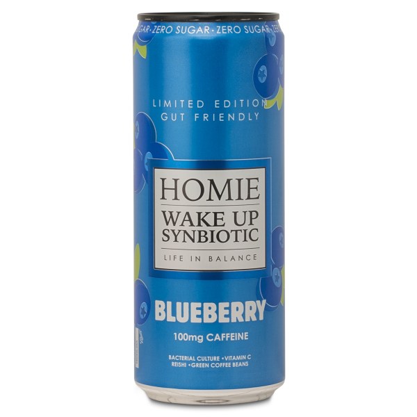 Homie Wake Up Synbiotic, Mustikka