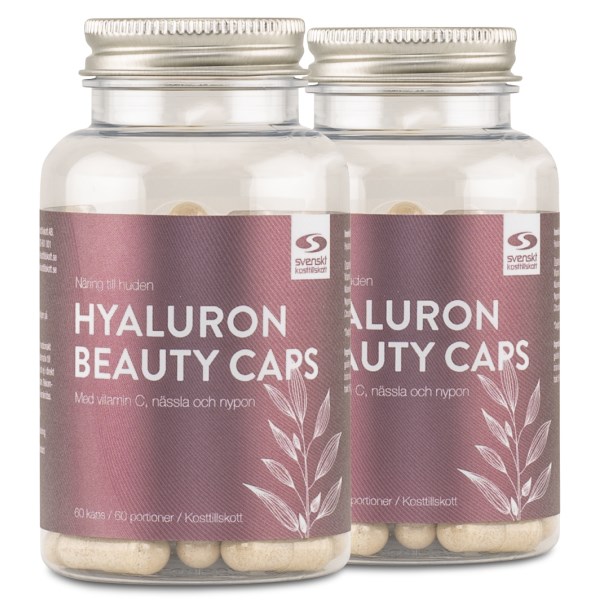Svenskt Kosttillskotin Hyaluron Beauty Caps, 120 kapselia