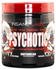 Pienoiskuva Insane Labz Psychotic Pre-Workout, Vesimeloni, 35 servings