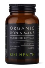 Pienoiskuva Kiki Health Organic Lions Mane Mushroom Extract, 60 kapselia