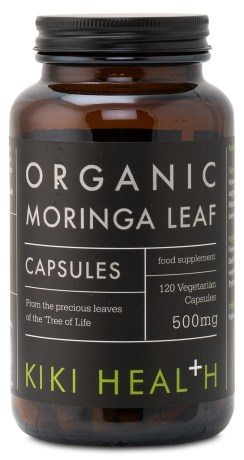 Pienoiskuva Kiki Health Organic Moringa, 120 kapselia