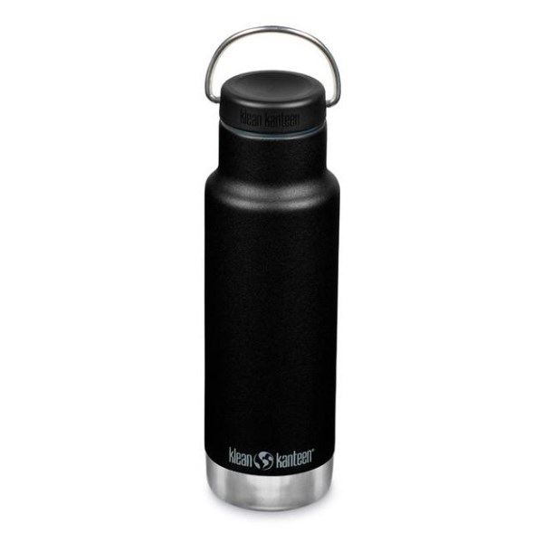 Klean Kanteen Classic Eristetty Pullo, Musta