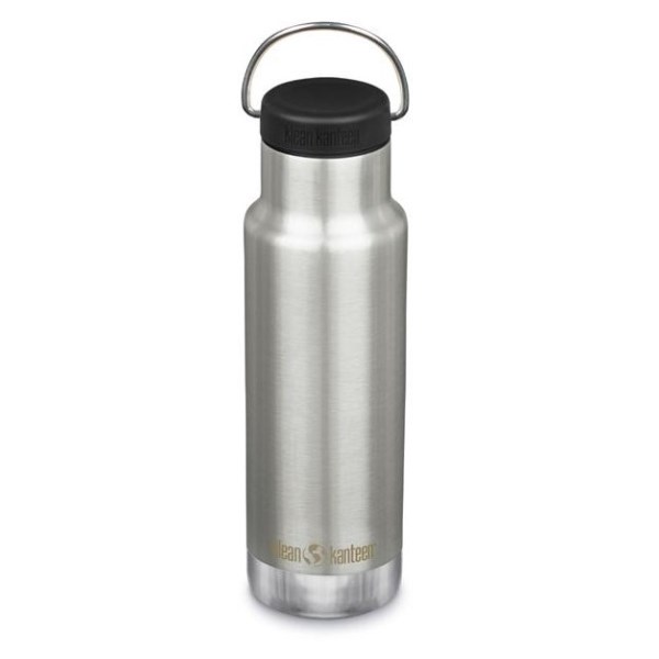 Klean Kanteen Classic Eristetty Pullo, Brushed Stainless