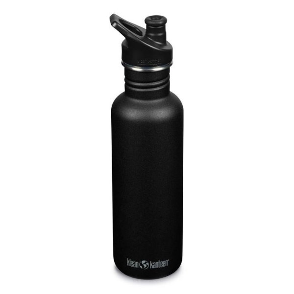 Klean Kanteen Classic Sport Cap, 800 ml, Musta