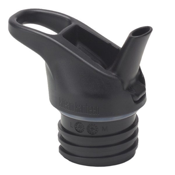 Klean Kanteen Flip Seal Sport Cap, Musta