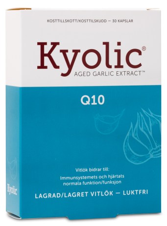 Pienoiskuva Kyolic Original +Q10, 30 kapselia