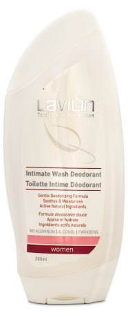 Pienoiskuva Lavilin Intimate Wash Deodorant, 200 ml