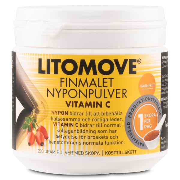 LitoMove Ruusunmarjajauhe, 200 g