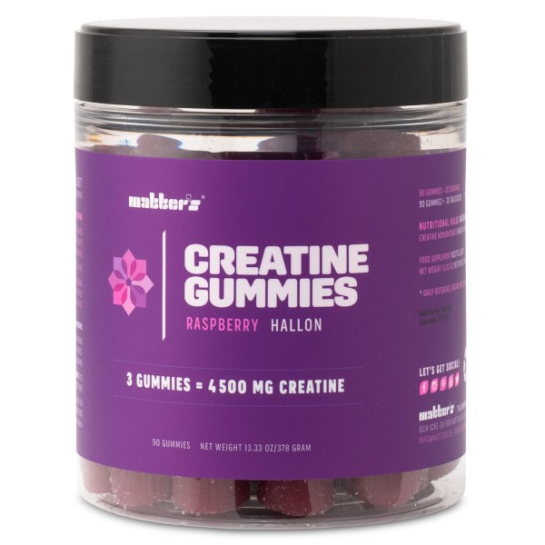 Matters Creatine 4500 mg, Vadelma, 90 Gummies