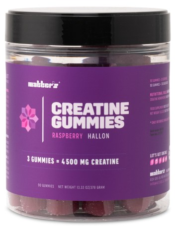 Pienoiskuva Matters Creatine 4500 mg, Vadelma, 90 Gummies