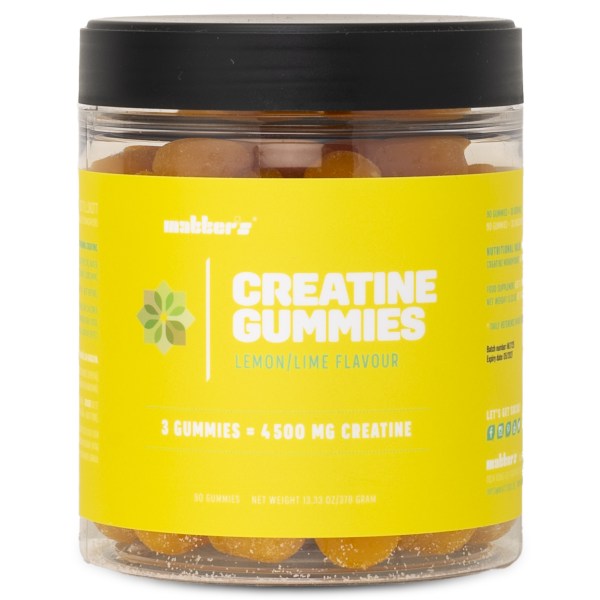 Matters Creatine 4500 mg, Sitruuna/Lime, 90 Gummies