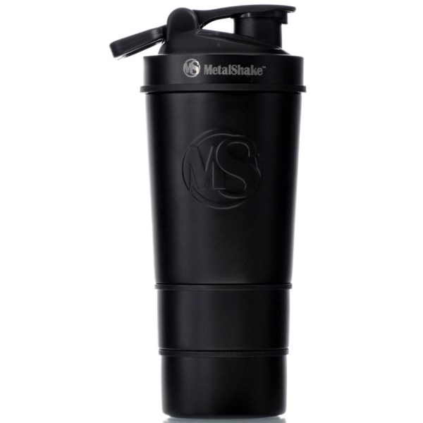 Metalshake Steel 600 ml, Musta